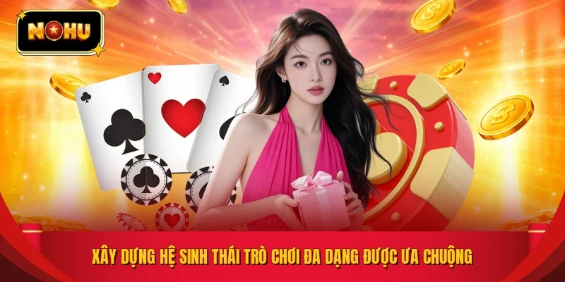 Xây dựng hệ sinh thái trò chơi đa dạng được ưa chuộng